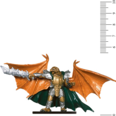 D&D Miniatures Demonweb: 02-60 Kuyutha Exarch Of Bahamut