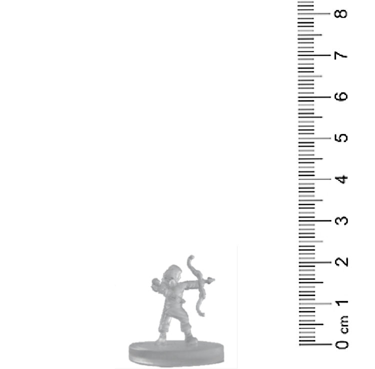 D&D Miniatures Elemental Evil 02 Invisible Forest Gnome Ranger