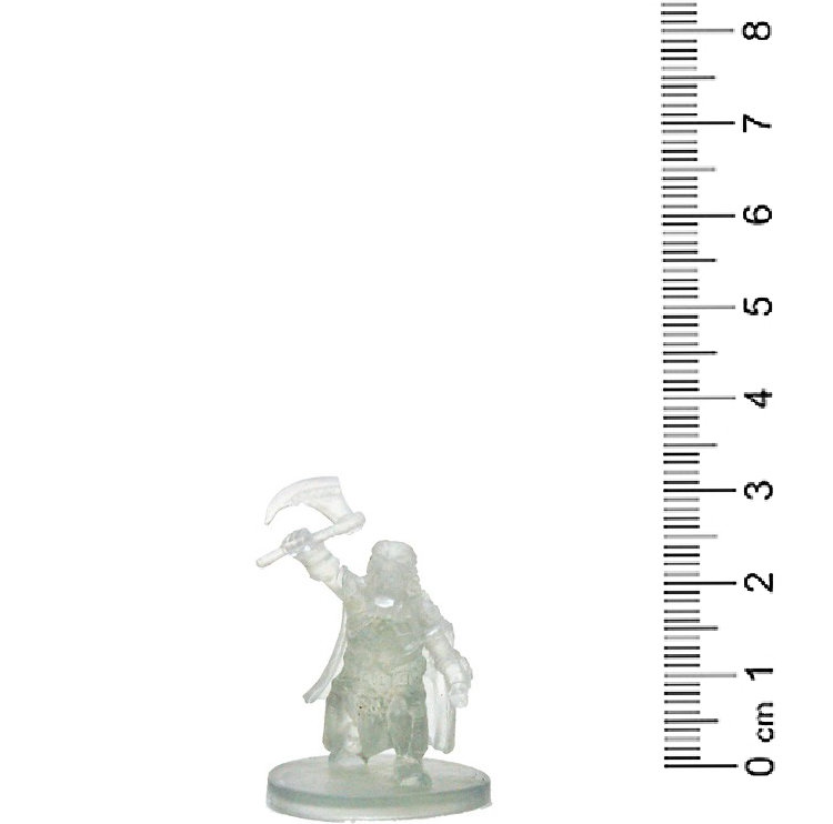 D&D Miniatures Elemental Evil 15 Invisible Gold Dwarf Guard