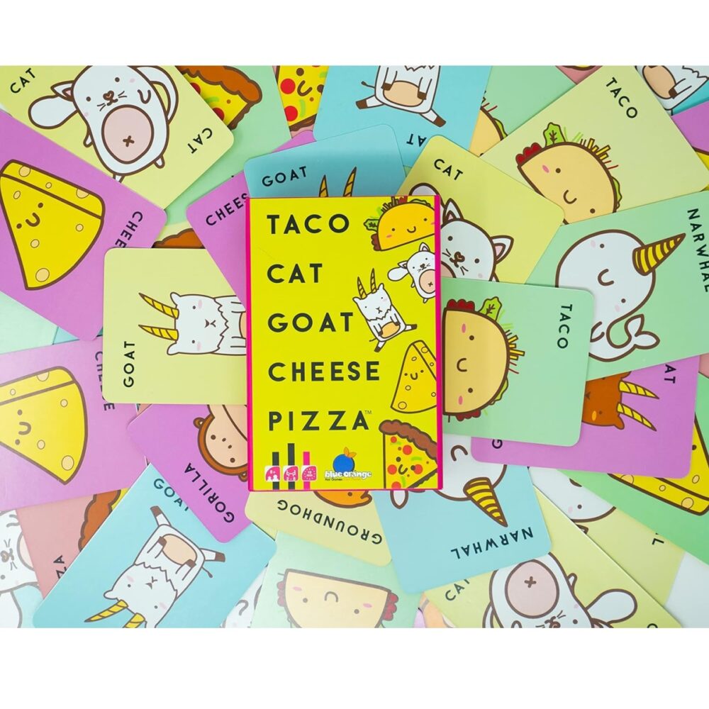 Taco Cat Goat Cheese Pizza Card Game Cards