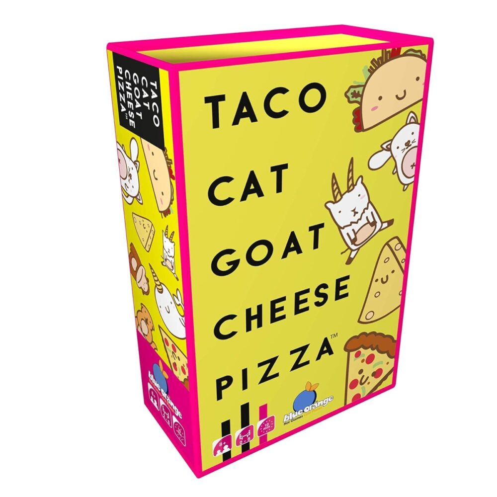 Taco Cat Goat Cheese Pizza Card Game Front Of Box