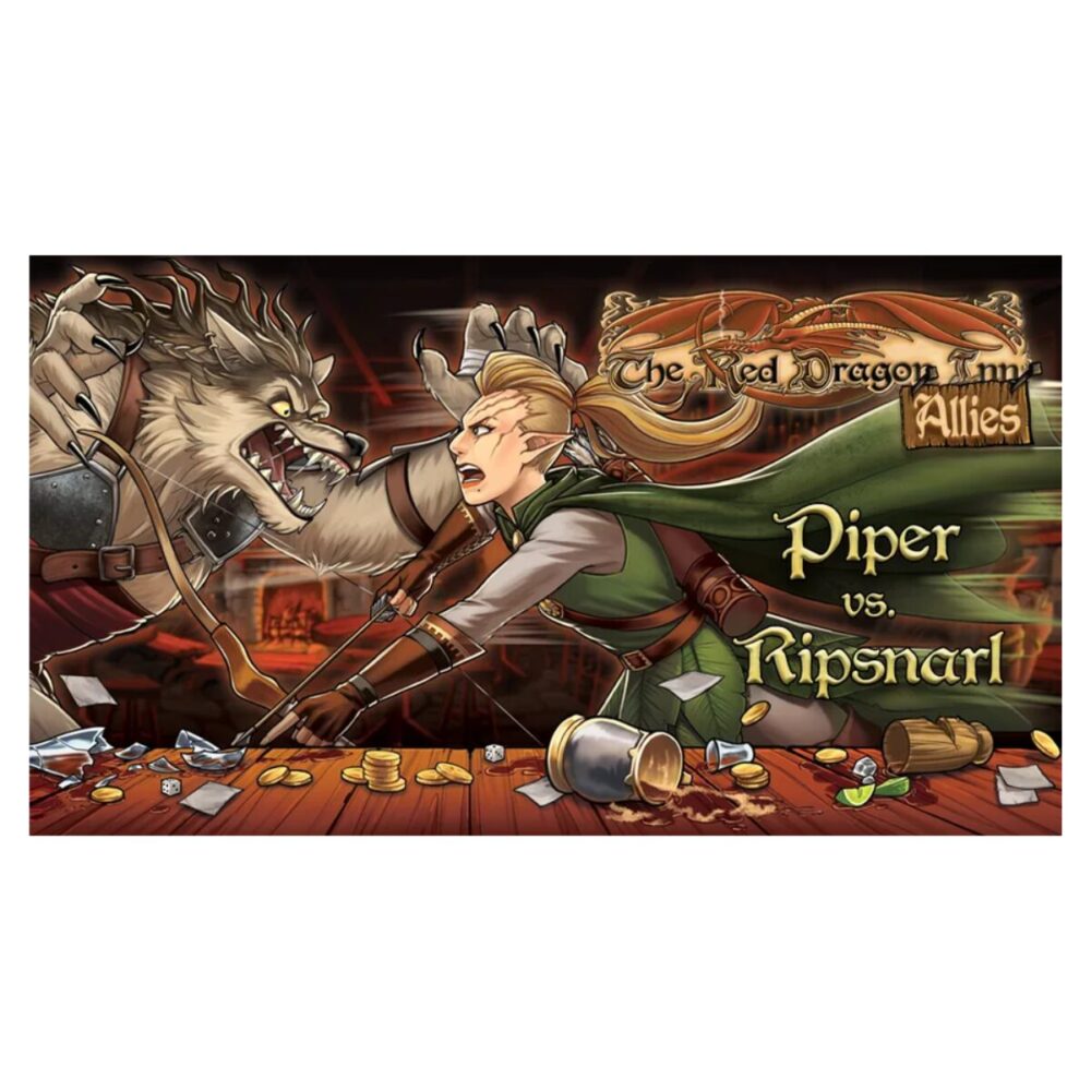 Red Dragon Inn Allies Piper vs Ripsnarl expansion Front of Pack
