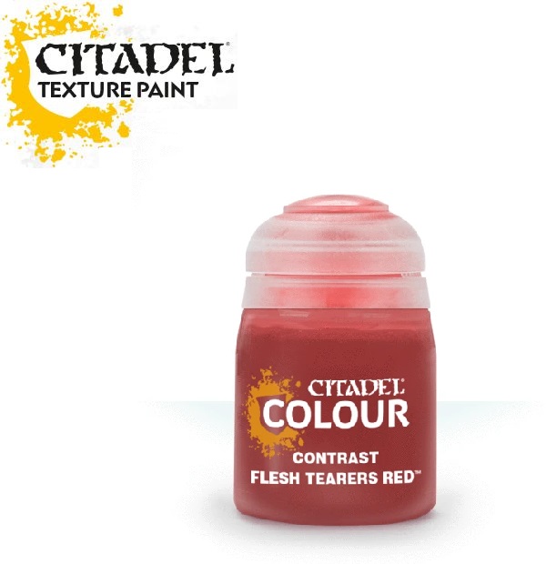 Aggressiv Grine Dolke Citadel Paint Contrast: Flesh Tearers Red 18ml | Tritex Games Ltd