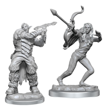 Critical Role: Unpainted Miniature Ashari Stoneguard & Ashari Skydancer (W4)