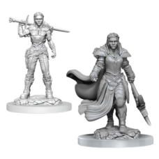 D&D Nolzur's Marvellous Unpainted Miniatures 2-Pack Orc Fighter Female (W20)