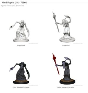 D&D Nolzurs Marvellous Unpainted Minis: Mind Flayer