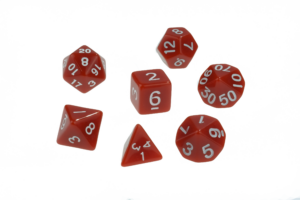 Dice Opaque Red Dice D4 x1 Image2