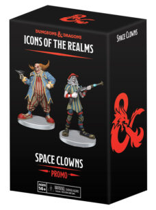 D&D Miniatures: Space Clowns Promo Pack