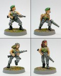 Shadowforge SCI-FI: Female Special Ops Troopers - 4