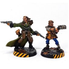 Necromunda: Kal Jericho & Scabs (Metal Miniatures)