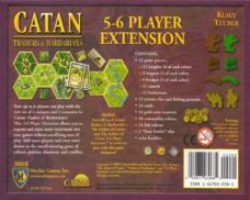 Catan 2015 5-6 Player Extension: Traders & Barbarians Image2
