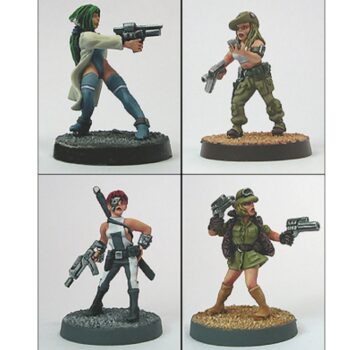 Shadowforge Miniatures SCI-FI: Female Bounty Hunters - 4