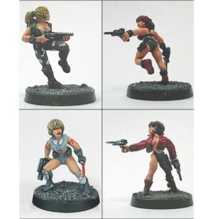 Shadowforge Miniatures SCI-FI: Female Bounty Hunters - 4 Image3