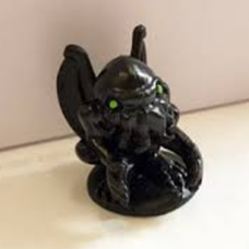 RPG & D&D Miniatures: Small Cthulu (Glow in the Dark) Image2