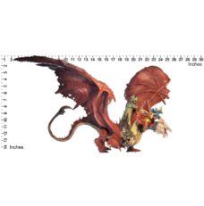 D&D Premium Painted Miniatures: Icons of the Realms Gargantuan Tiamat Image2