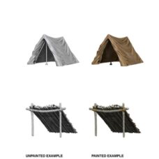 Pathfinder Deep Cuts Unpainted W10: Tent and Lean-To