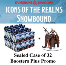 D&D Icons of the Realms: Snowbound Case of 32 Plus Promo (Frost Giant on Mammoth)