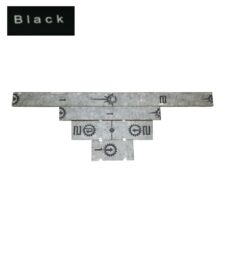 X-Wing 2nd Edition Accessory Ruler Short Black Sun Opal x 4 CogOTwo Image2