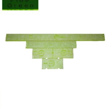 X-Wing Miniatures Accessory Short Range Rulers Imperial Green x 4