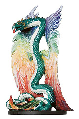 D&D Miniatures: Deathknell 02-60 Couatl Image2
