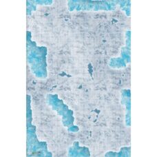 D&D: Icewind Dale Rime of the Frostmaiden: Caverns of Ice Map (30'x20')