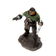 D&D Warlock Tile Minis - Bandit with Dagger x1