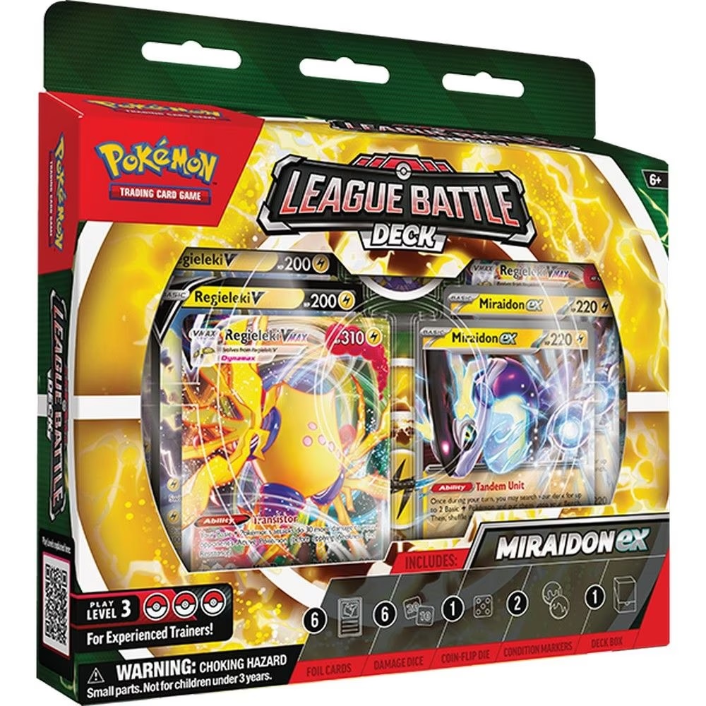 Pokémon TCG Miraidon ex Battle Deck Tritex Games Ltd
