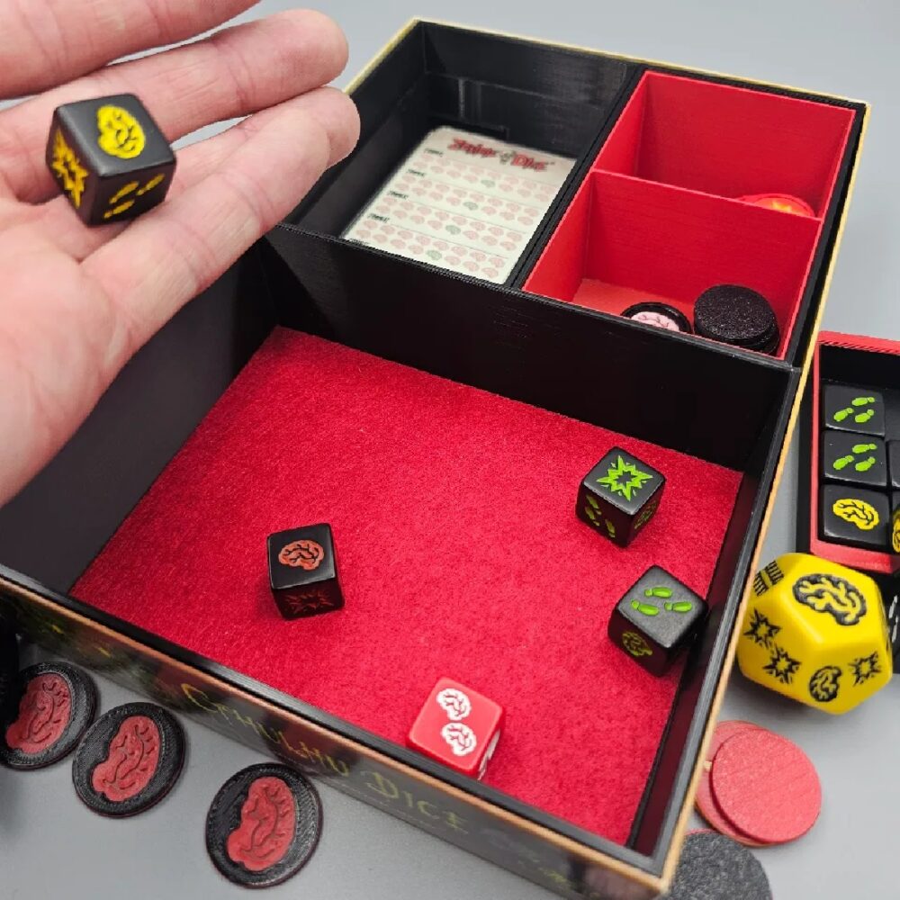 Zombie Dice Horde Edition Inside Of Box