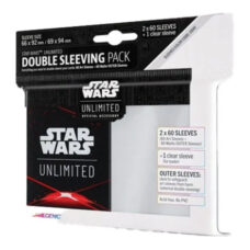 Star Wars Unlimited: Gamegenic Double Sleeving Pack - Darth Vader|Star Wars Unlimited: Gamegenic Double Sleeving Pack - Darth Vader Image2|Star Wars Unlimited: Gamegenic Double Sleeving Pack - Darth Vader Image3|Star Wars Unlimited: Gamegenic Double Sleeving Pack - Darth Vader Image4|||