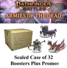 Pathfinder Miniatures: Armies of the Dead Case of 32 Boosters + Promos