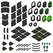 WarLock Tiles: Forgotten Sewers Core Set Image2