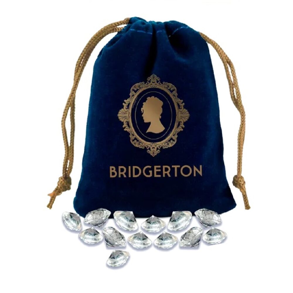 Bridgerton Love Letter Game Bag and Tokens