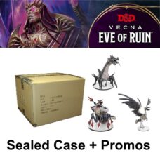D&D Miniatures: Vecna Eve Of Ruin - Case of 32 Boosters + 3 Promos