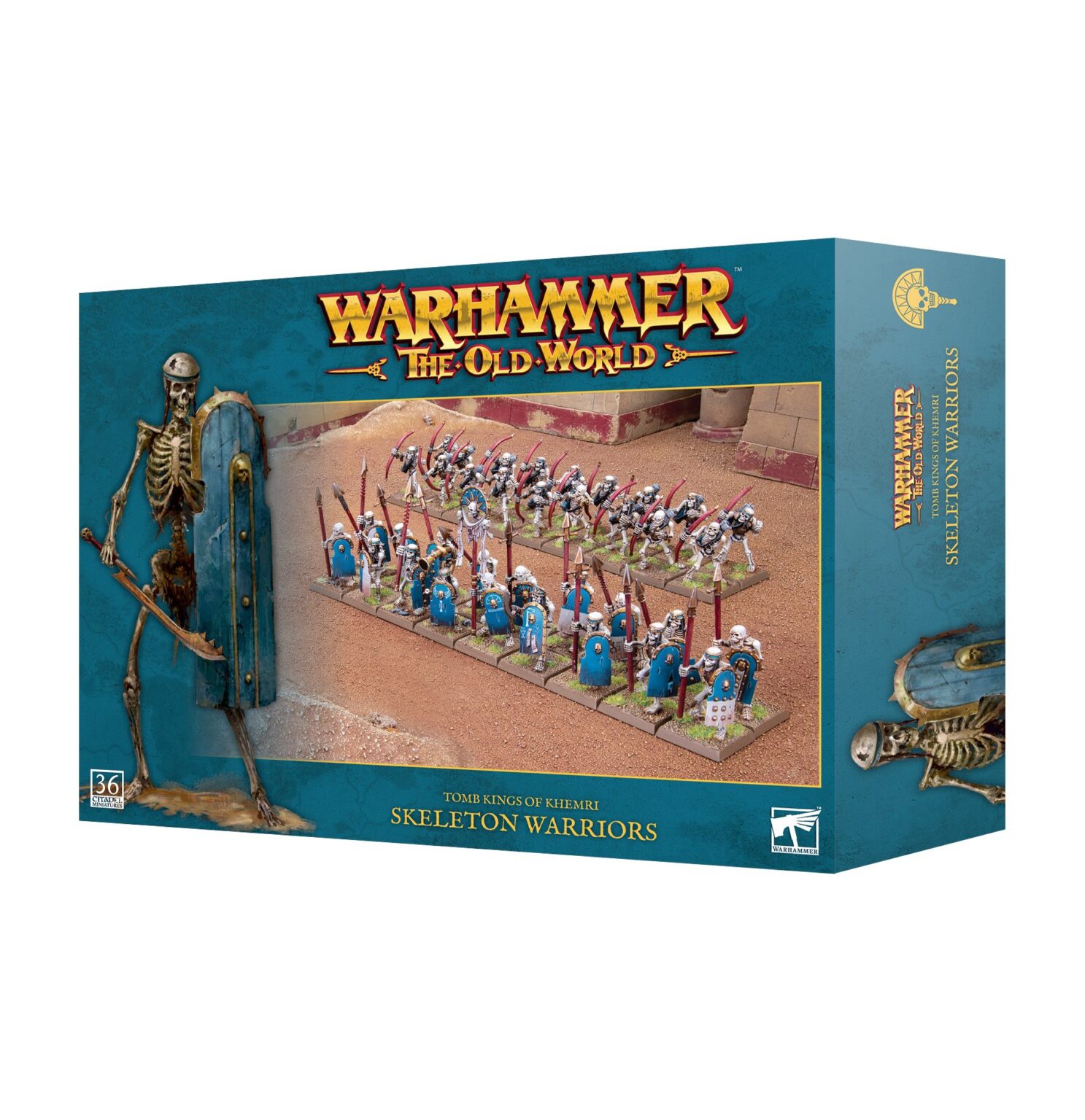 Warhammer- The Old World: Tomb Kings of Khemri Skeleton Warriors