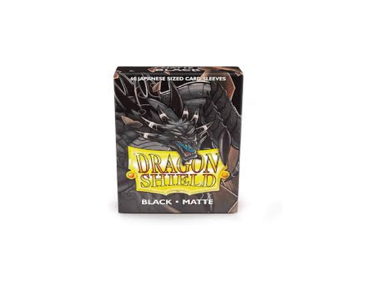 Dragon Shield Black Matte Sleeves x 60 Japanese Sized