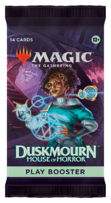 Magic: The Gathering Duskmourn: House of Horror Play Booster (14 Magic Cards)