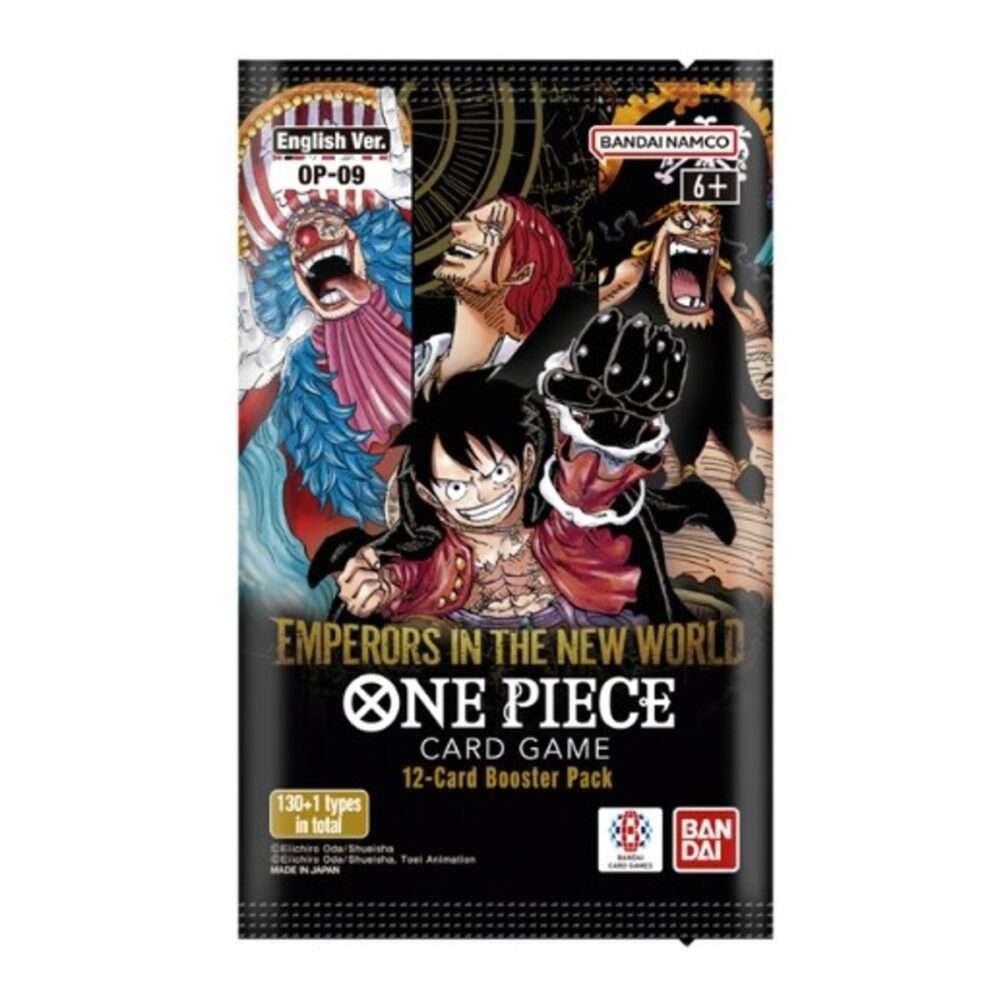 One Piece Card Game Booster Box OP09 Emperors in The New World-single