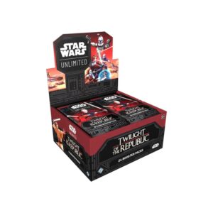 Star Wars: Unlimited Twilight of the Republic Booster Display