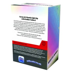 Pokémon TCG: Prismatic Evolutions - Booster Bundle x 1 Back Of Box