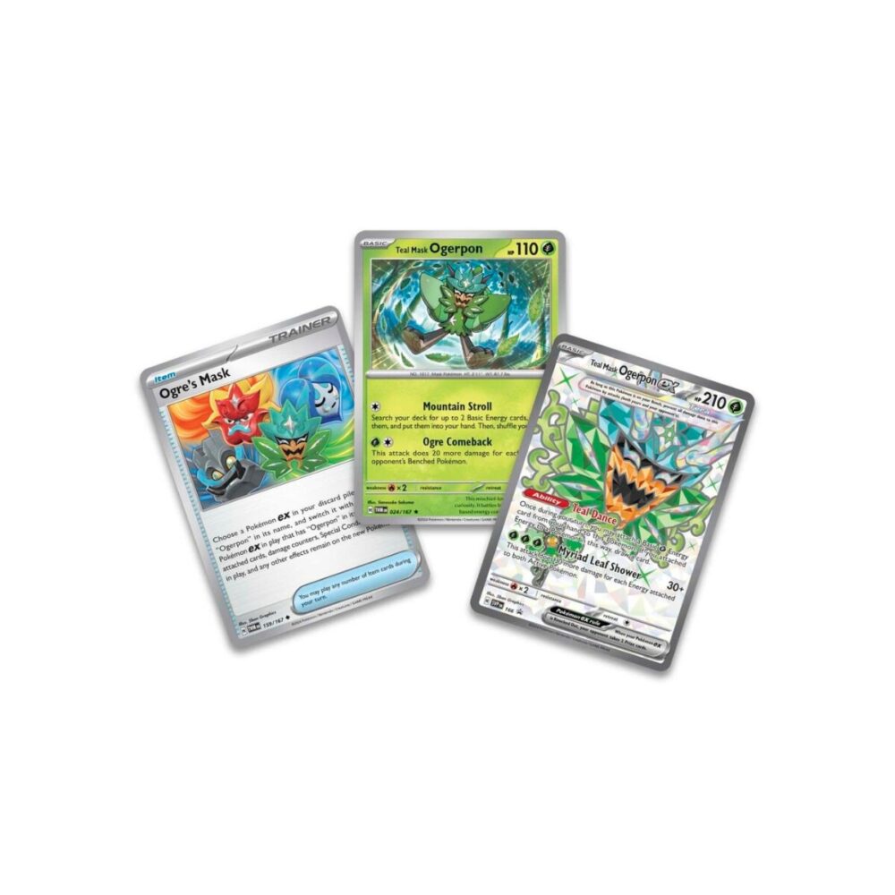 Ogerpon ex Box Packs Promo cards