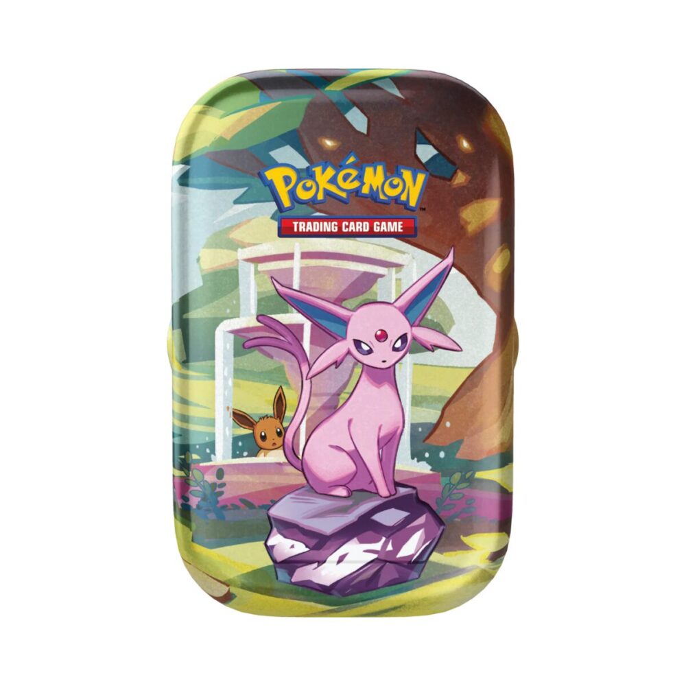 Prismatic Evolutions Mini Tin Espeon