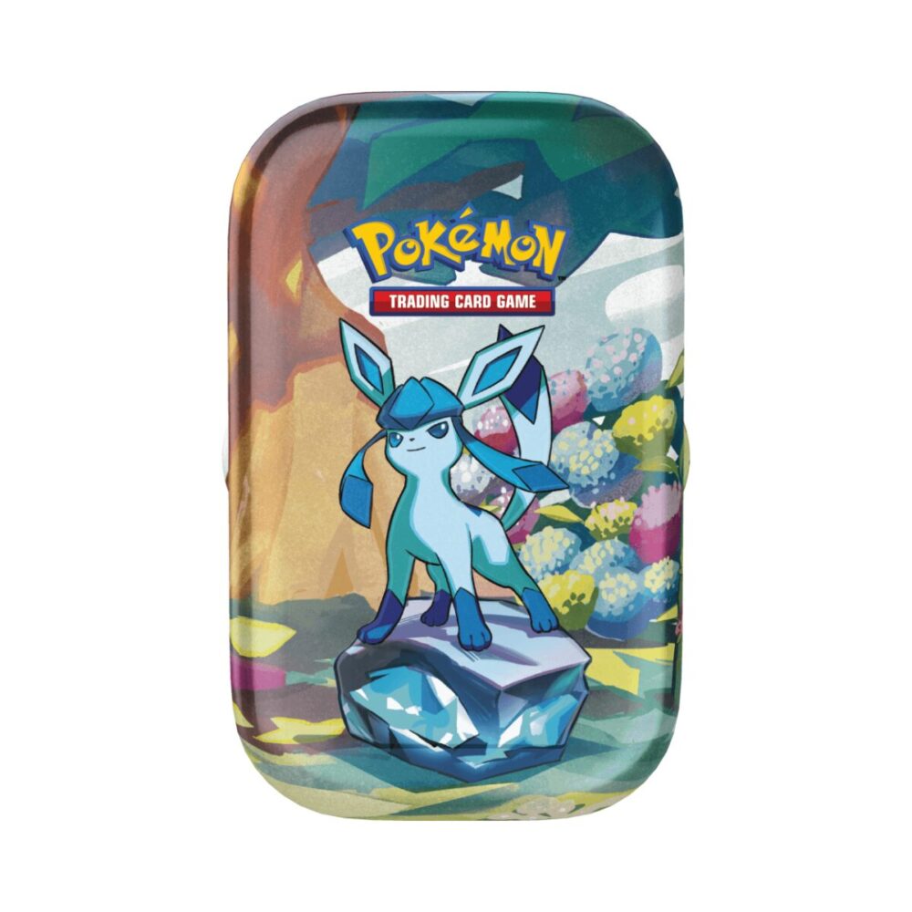 Prismatic Evolutions Mini Tin Glaceon