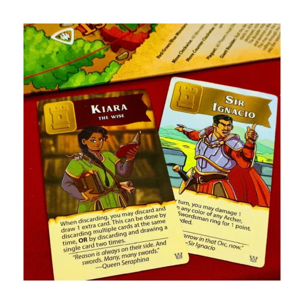 Castle Panic Crowns and Quests deluxe content
