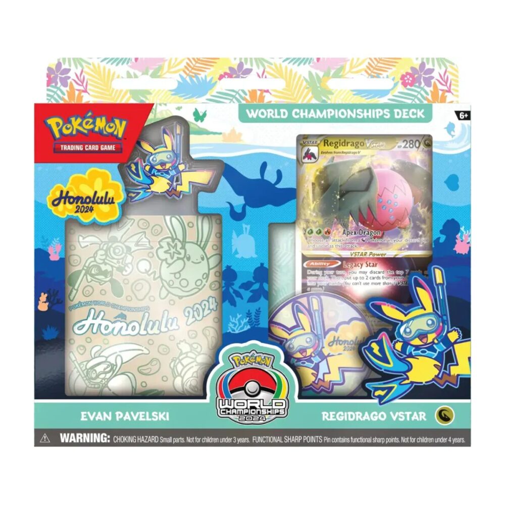 Pokemon TCG: World Champions Decks 2024 – Evan Pavelski: Regidrago Vstar