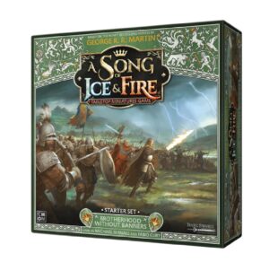 A Song of Ice & Fire Brotherhood Without Banners Starter Set Miniatures Front of Box