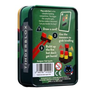 Alley Cat Games Tinderblox Back of Box