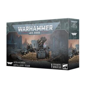 Astra Militarum Krieg Artillery Team box showcasing a powerful long-range support unit