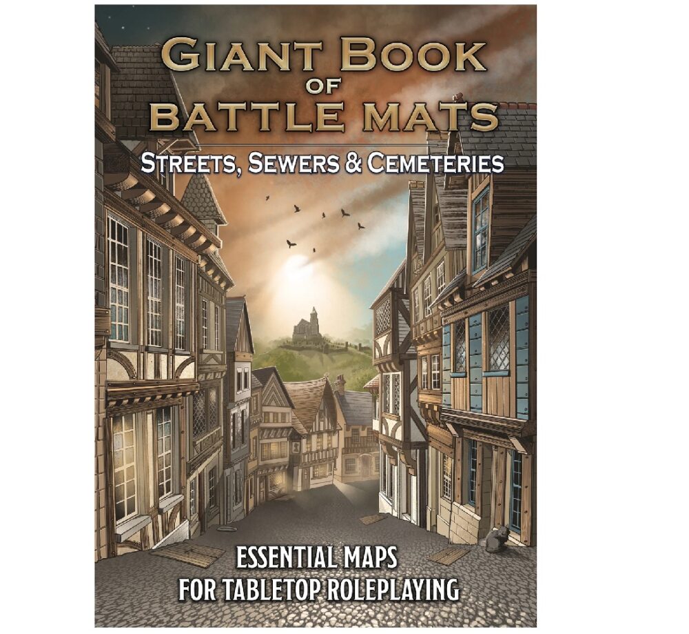 Giant Book of Battle Mats: Streets, Sewers & Cemeteries