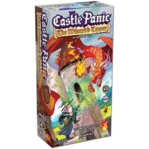 The Wizard's Tower Second Edition box displaying the game's cover art.