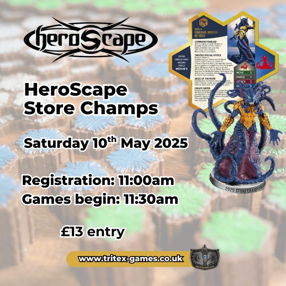 Event Ticket: HeroScape Store Championships - Saturday 10th May 2025